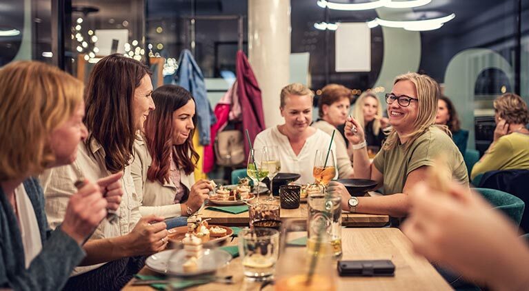 Essen im Restaurant unGXUND in Bad Hofgastein