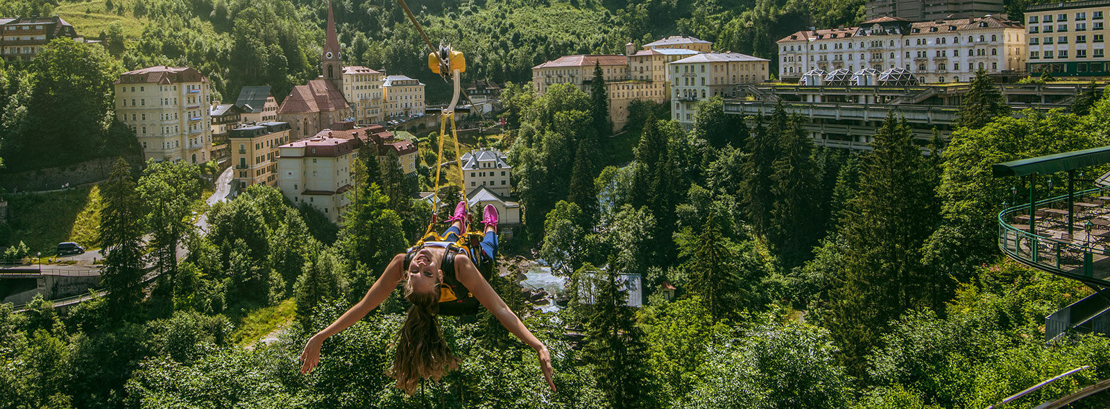 Flying Waters in Bad Gastein, Urlaub im Gasteinertal