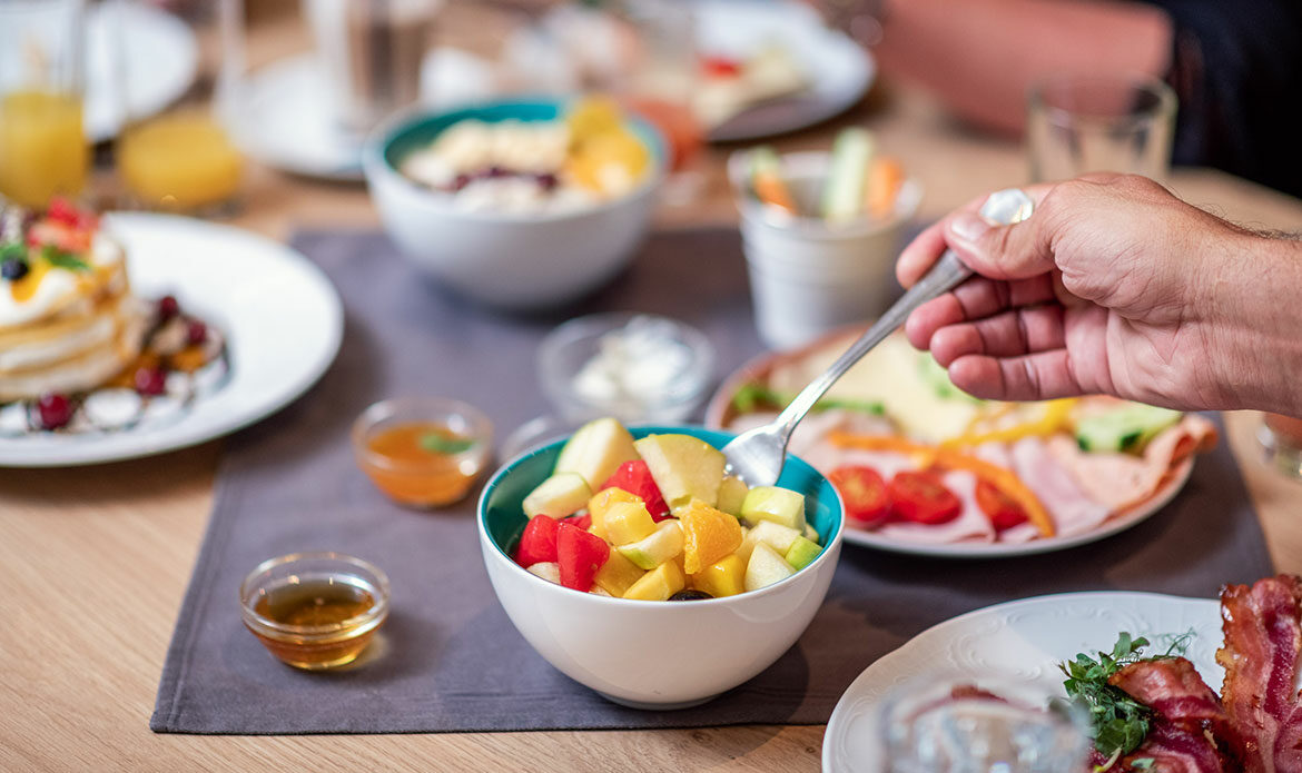 Frühstücksbuffet - Kulinarik im GXUND