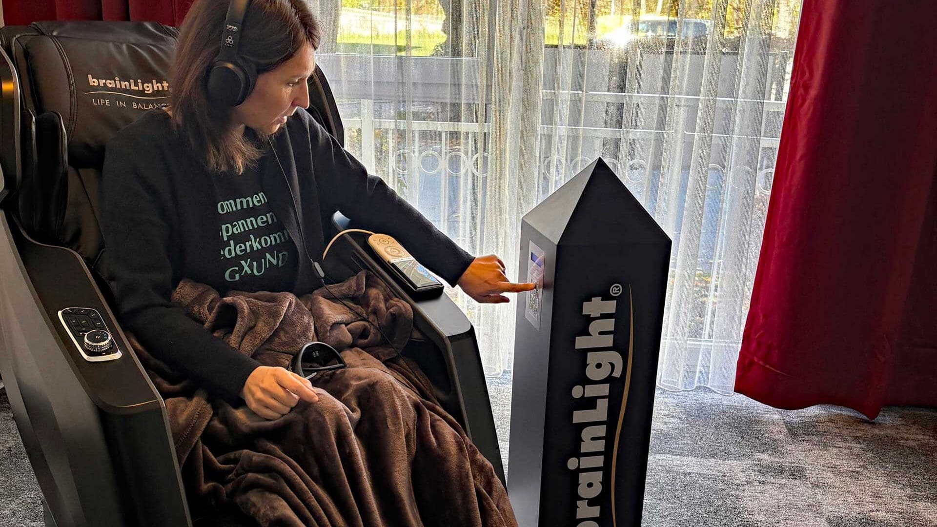 Hotel Gxund Bad Hofgastein Brainlight Massagesessel Programm