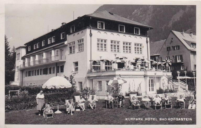 Kurparkhotel im Sommer 1952