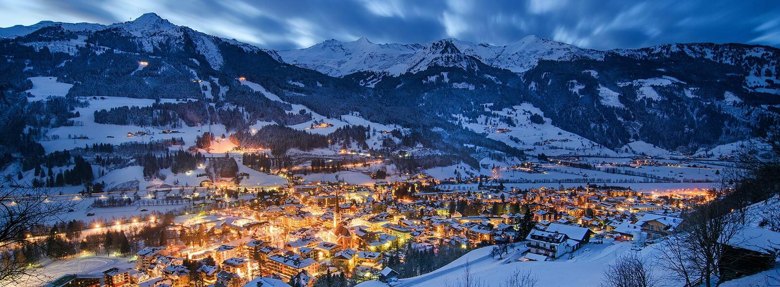 Toplage im Winter in Bad Hofgastein